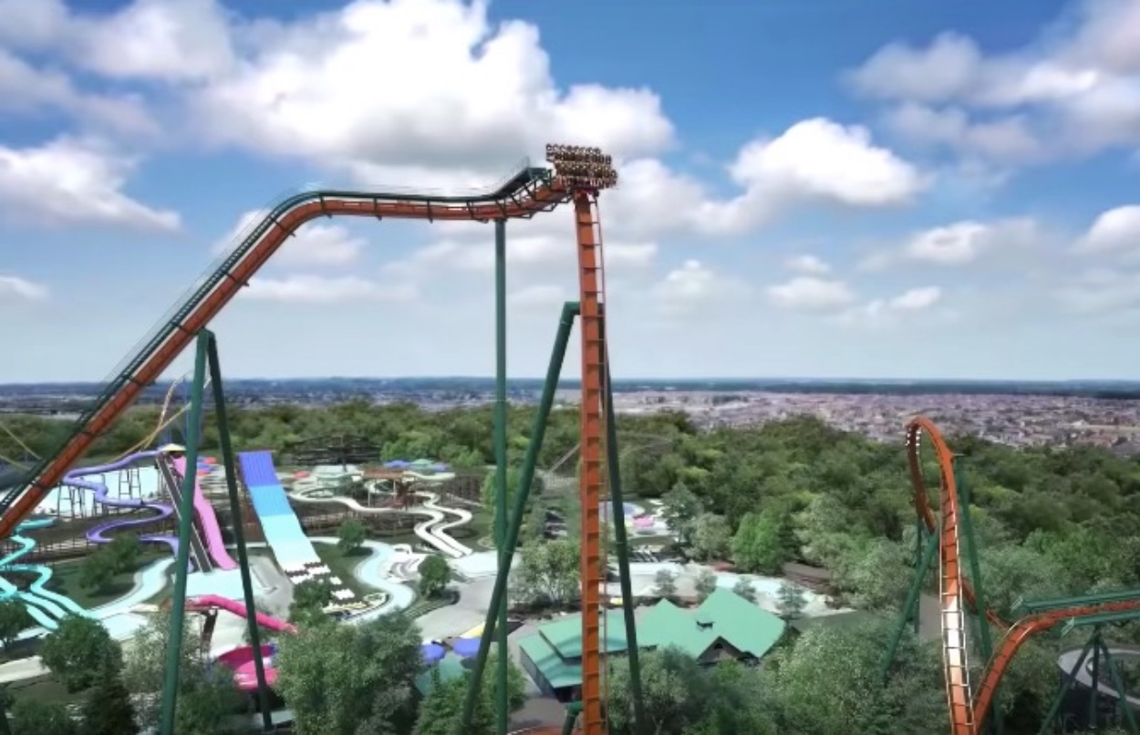 The Fastest 'Dive' Roller Coaster In The World Is About To Open In