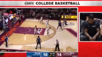 ESPN Gets Mocked For Running A Zion Williamson Bench Cam For Several Minutes During Duke-Virginia Tech Game