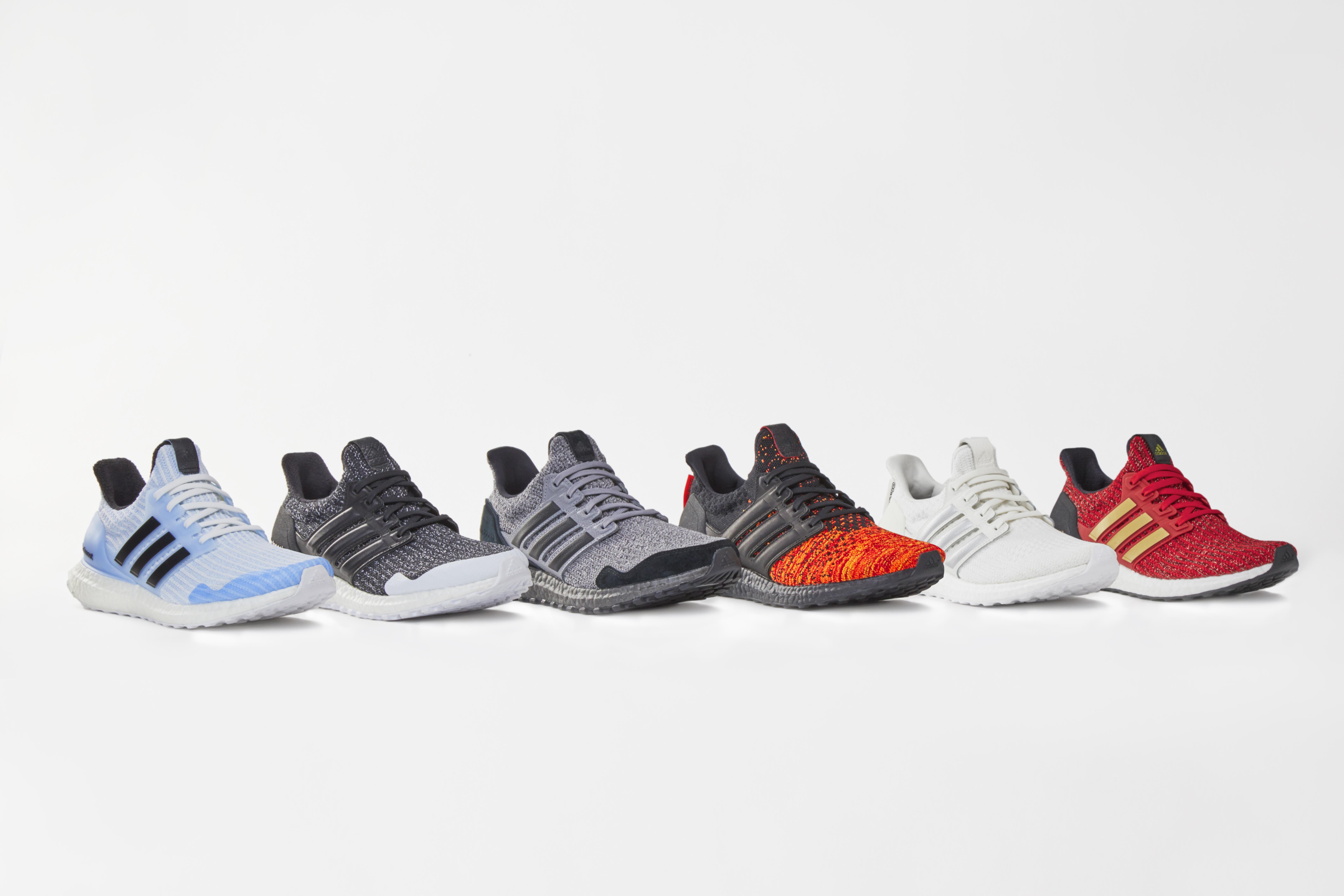 tired Terminal interference Adidas x 'Game Of Thrones' UltraBOOST Collection Pays Respect To The Iron  Throne Contenders In Season 8 - BroBible