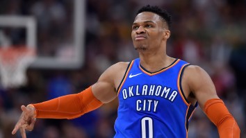 Video Surfaces Of Douchebag Jazz Fan Calling Russell Westbrook ‘Boy’ During Last Year’s Playoffs, Russ Responds