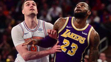 Knicks’ Mario Hezonja Pointing And Laughing At LeBron Before Game-Sealing Block Is NBA Twitter’s New Favorite Meme
