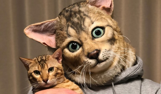 Japanese Company Will Make A Creepy Realistic Mask Of Your Pets Face