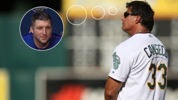 Jose Canseco Offered To Help Tim Tebow With His Hitting And This Needs To Be A TV Show Right Damn Now