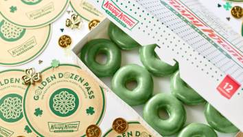 Here’s How To Score Free Krispy Kreme Doughnuts For A Year In Celebration Of St. Patrick’s Day