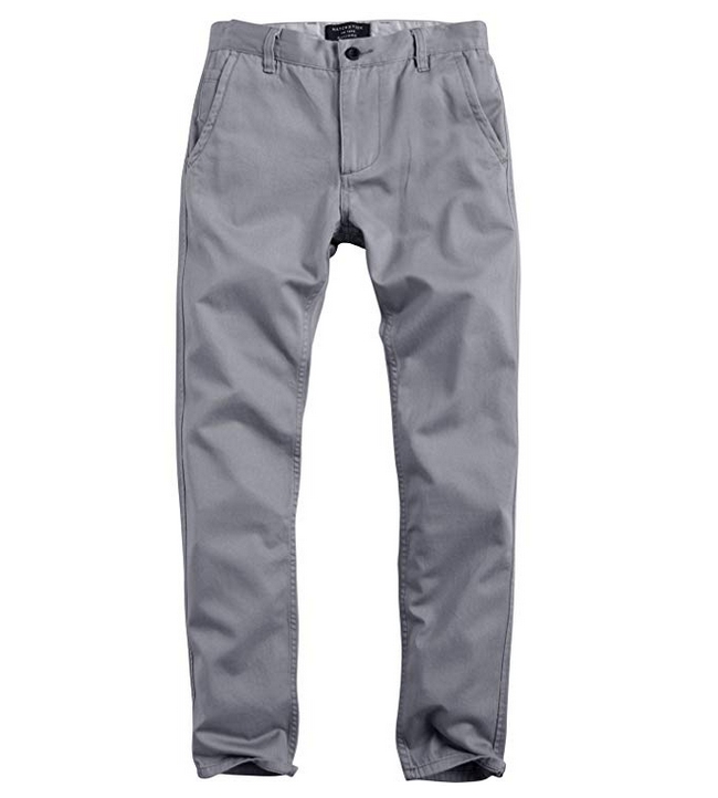 Match Slim Tapered Flat-Front Pants