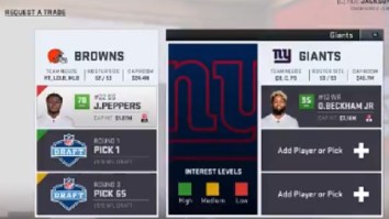 ‘Madden 19’ Instantly Rejects The Browns-Giants Trade For Odell Beckham Jr.