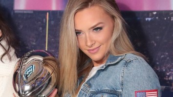 People Are Blaming Gronk’s Girlfriend Camille Kostek For His Retirement Because Of Course They Are