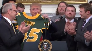 President Trump Celebrated North Dakota State Football Championship With An Improved Fast Food Buffet