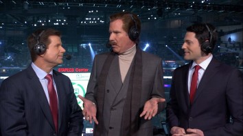 Ron Burgundy Did Play-By-Play At An L.A. Kings Game And It Was As Amazing As You’d Expect