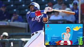 Elvis Andrus Used ‘Baby Shark’ As His Walk-Up Music, And The Reason Why Is Dad Of The Year Material