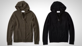 You Won’t Find A Versatile Layer That’s More Comfortable Than These Cashmere Zip Hoodies From Wills