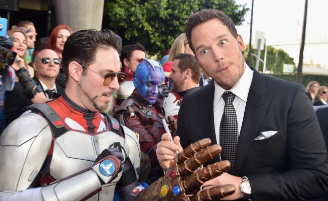 Chris Pratt Shares Illegal Video From Avengers Endgame Set