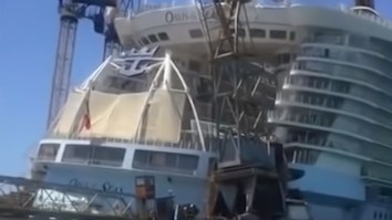 8 Injured After Crane Collapses On 3rd Largest Cruise Ship In The World, 3 Sail Dates Canceled