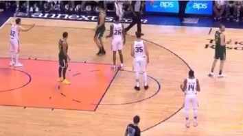 This Traveling Call On Dragan Bender During Last Night’s Jazz-Suns Game Might Be The Worst Call In NBA History