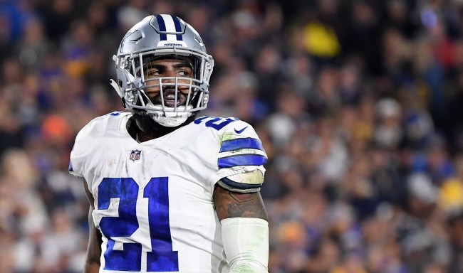 Ezekiel Elliott Did Something Cool For A Young Fan At Blues-Stars Game