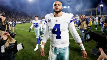 Crazy Video Shows Police Pulling Out Assault Rifles Ready To Shoot Dak Prescott’s Dogs