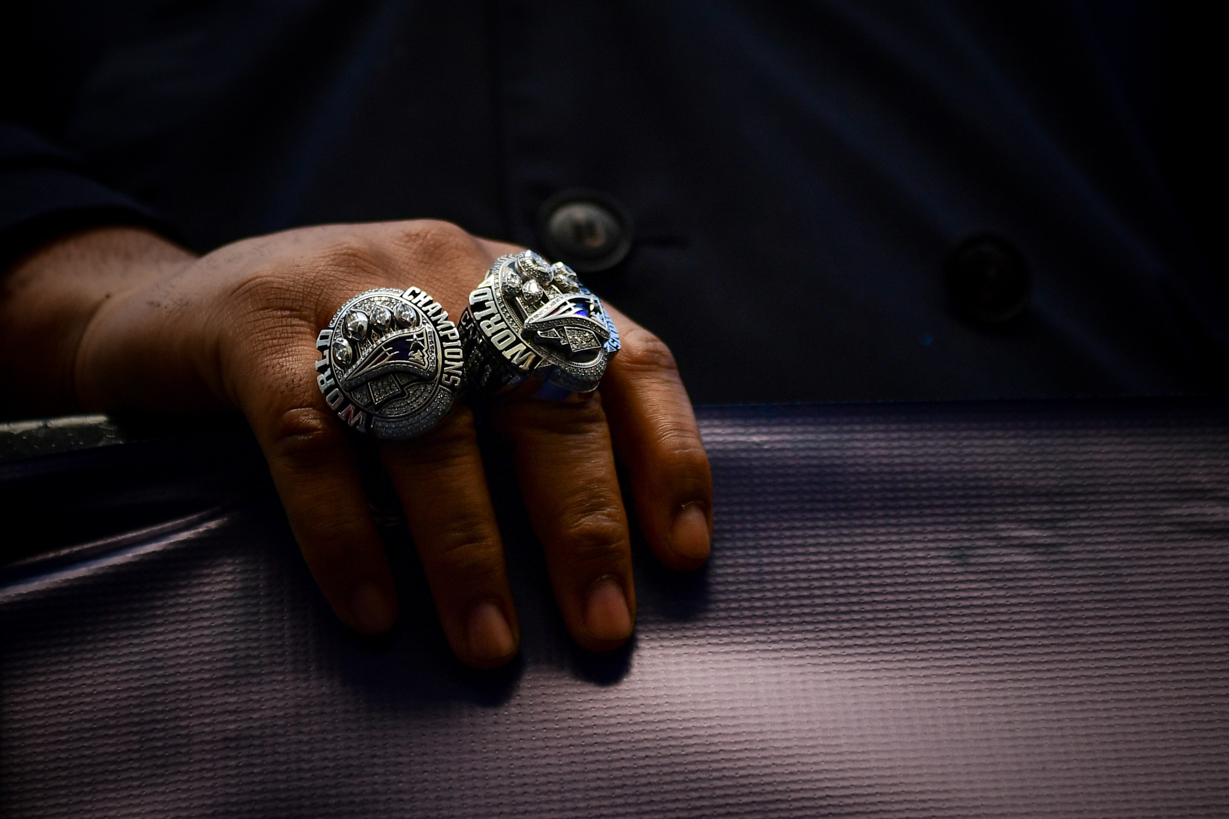 Fake championship rings which would have been worth $2.38 MILLION