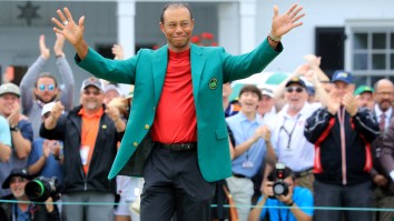 Husband Wins Bet With Pregnant Wife To Name Son ‘Tiger’ Following Masters Win, Even Drew Up A Contract