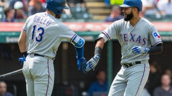 Texas Rangers’ Joey Gallo And Nomar Mazara Grab Each Other’s Crotches In Bizarre Home Run Celebration