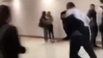 High School Student Attempts RKO Outta Nowhere On Principal, Gets Put In A Headlock And Arrested