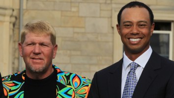 John Daly’s Fully Aboard The Tiger Woods Train, Thinks It’s ‘Destiny’ The Masters Champ Breaks Jack Nicklaus’ Major Record