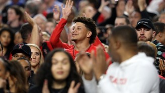 Patrick Mahomes Had A Uniquely Simplistic Way Of Wearing Texas Tech Gear Without Showing Under Armour’s Logo