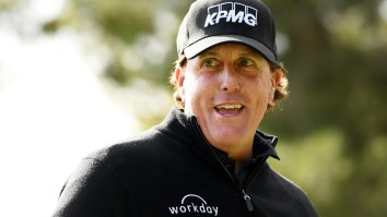 Phil Mickelson Posts Badass Putting Trick Shot To Show How Difficult The Masters’ Greens Are Going To Be