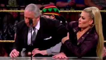 The Weirdo Who Tackled Bret ‘The Hitman’ Hart During The WWE Hall Of Fame Ceremony Had The LAMEST Reason For Doing It