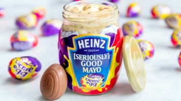 Cadbury Creme Egg-Flavored Mayo Is Now A Thing Because We’re All Just Monkeys Spinning On A Rock In Space And Nothing Matters