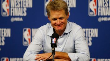 Steve Kerr Hilariously Clowned On James Harden For Flopping In The Best Way Possible