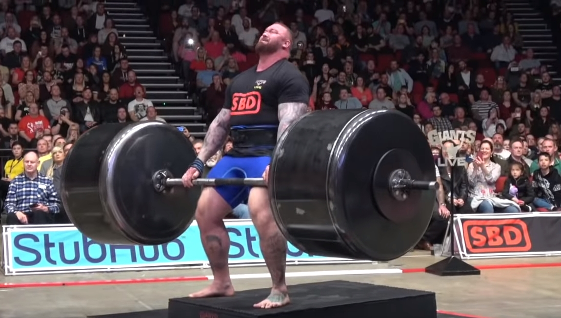 'The Mountain' Hafthor Bjornsson Is Europe's Strongest Man For The