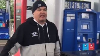 Video Shows Artie Lange Working At A NJ Gas Station As He Gives A Message To Howard Stern