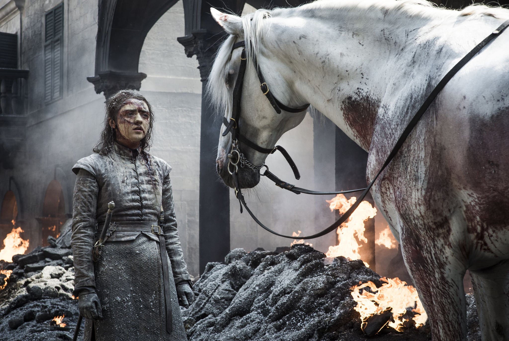 Hidden Meaning Of Arya's White Horse From 'The Bells' Episode And What