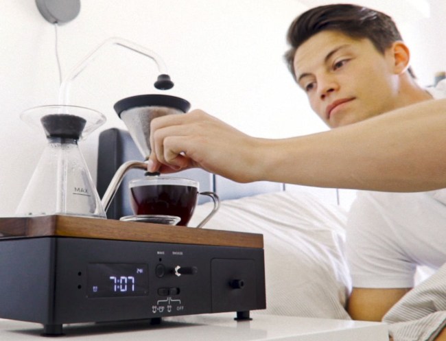 Barisieur Coffee Brewing Alarm Clock