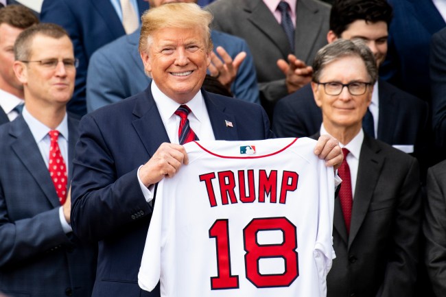 The Boston Red Sox were referred to as 'World Cup Series Champs" by the White House and Twitter lost it.