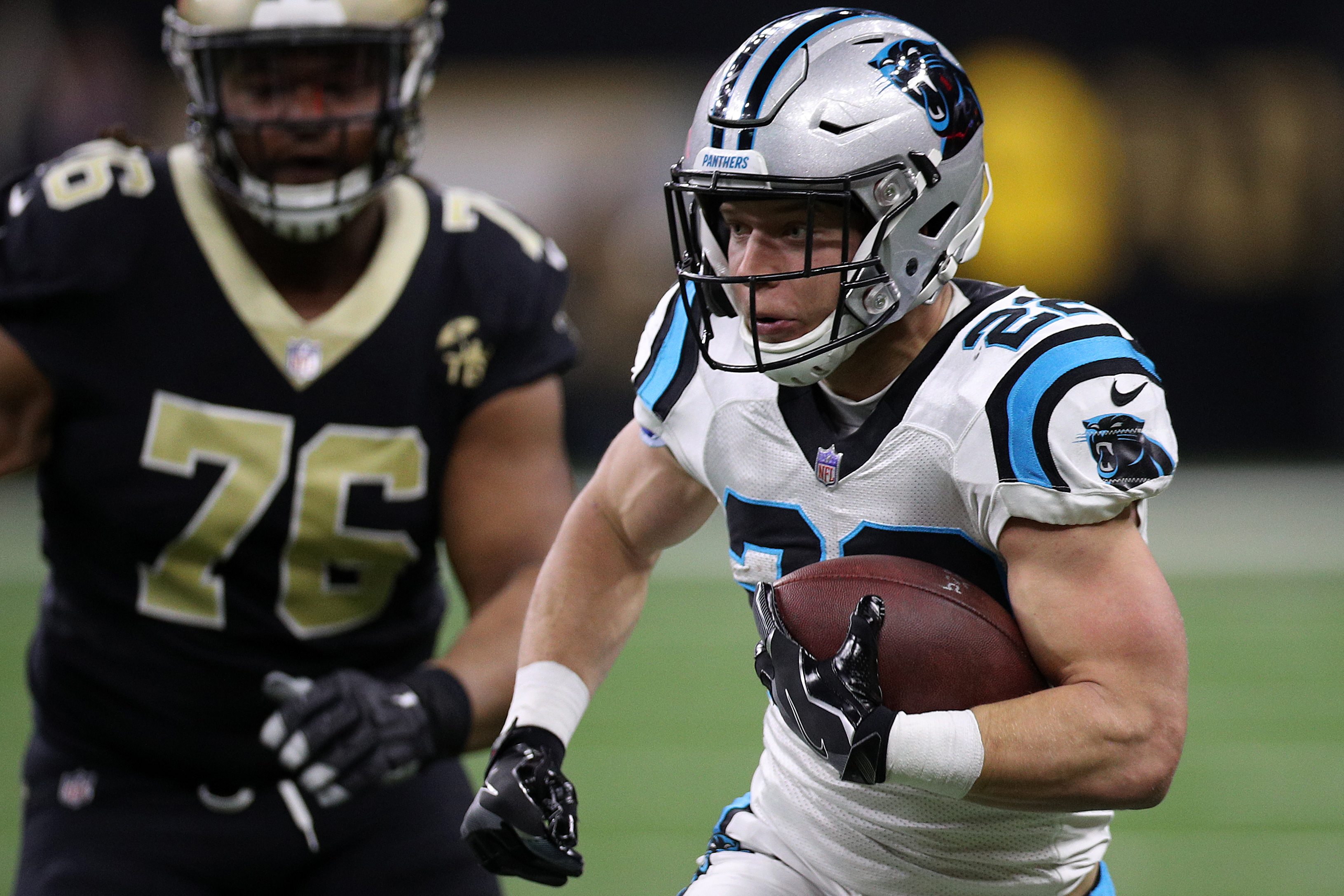 Christian McCaffrey Taking Part in Panthers Offseason Workouts