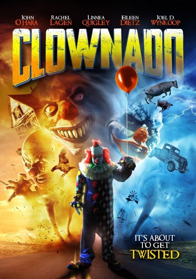 Clownado movie poster trailer release date