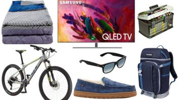 Daily Deals: Ray-Ban Sunglasses, QLED Big Screen TVs, Fishing Gear, Weighted Blankets, Huge Bike Sale And More!