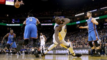 Draymond Green’s Response To His Young Son Flopping While Playing Hoops At Home Is A+