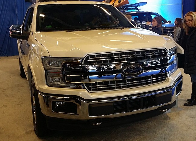 spy shots new 2021 Ford F-150 that's electric