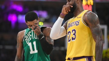 Kyrie Irving Has Reportedly Had Discussions About Reuniting With LeBron James And Playing For The Lakers Next Season