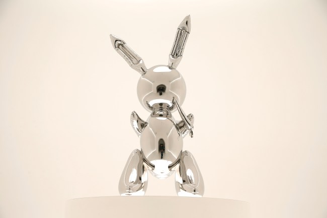 Jeff Koons Rabbit Sculpture