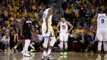 The Internet Reacts To Kevin Durant Being Out For Rest Of Series Vs Rockets With Calf Strain