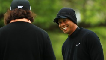 Tiger Woods Gives Amazing NSFW Answer When Asked About Guy Who Made $85K Bet On Him To Win Masters