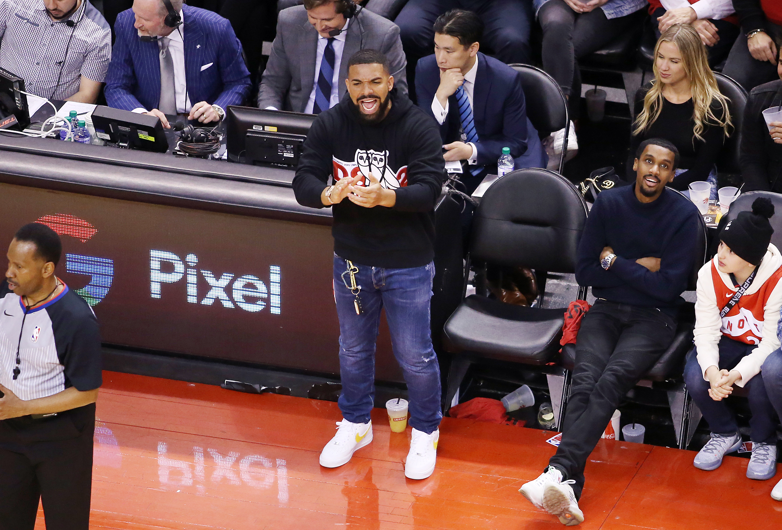 Raptors Fan Drake Trolls Milwaukee Bucks With Instagram Photo of Owner's  Daughter