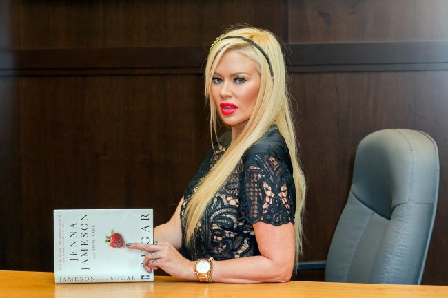 Jenna Jameson shares Instagram photo of side-by-side weight loss after a year on the keto diet.