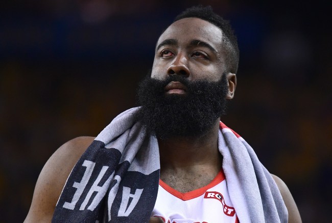 James Harden's eye injury is nasty, but some Golden State Warriors players think he's faking