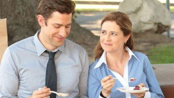 Jim And Pam From ‘The Office’ Joke About Their Teams Going Head-To-Head In The Stanley Cup Final