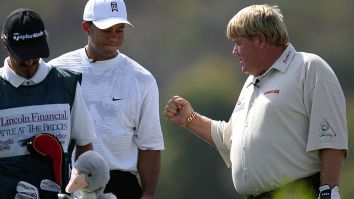 Tiger Woods Fired A Shot At John Daly For Using A Golf Cart At The PGA Championship In The Most Tiger Way Possible