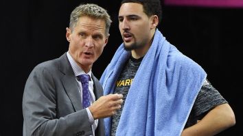 Steve Kerr Seems Oddly Confident That Klay Thompson Won’t Leave The Warriors As Rumors About His Future Continue To Swirl